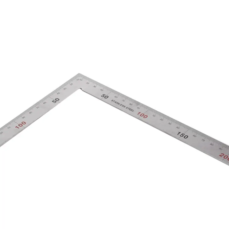 

Stainless Steel 25x50cm 90 Degree Angle Try Square Ruler Measure Tool