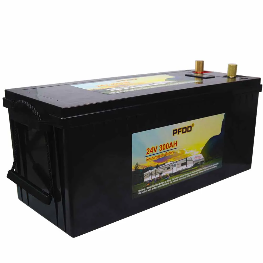 Литий-железо-фосфатный аккумулятор 24 В LiFePO4 с BMS 300 Ач для тележки гольфа EV RV