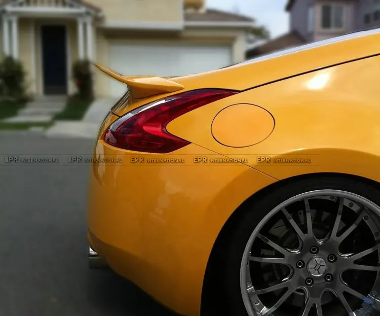 Автомобильный Стайлинг для Nissan 370Z AJT3 стиль глянцевое карбоновое волокно