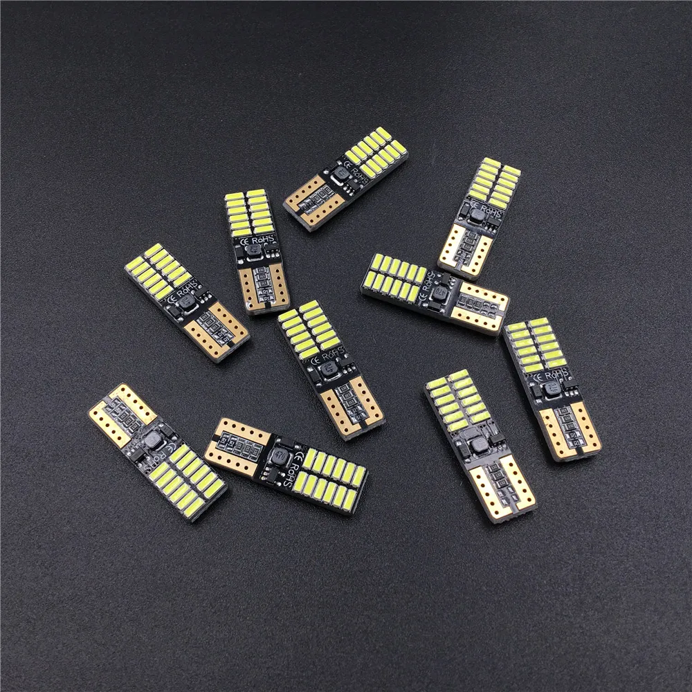 10х Canbus T10 лампы с 4014 SMD 24 светодиодсветильник для оформления интерьера 194 168 W5W