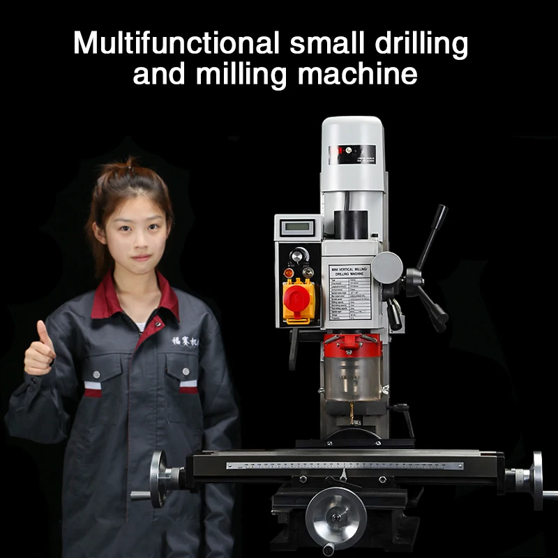 Миниатюрный Настольный настольный станок многофункциональная дрель для