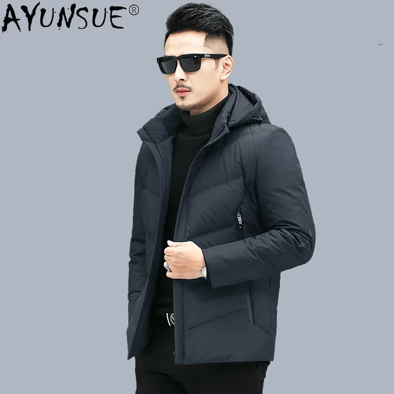 

Winter Jacket Down 2020 Men Clothing Thick Clothes Hooded Men's Jackets Korean Coat Male Chaqueta Hombre LXR592