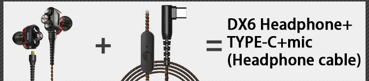 red type-c mic Игровой Hi-Fi наушники с высоким приводом, круглые, железные, с тройным блоком, двойные динамические, сбалансированные, с арматурным покрытием, наушники-вкладыши с линейным управлением - Цвет: red type-c mic