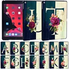 Для Apple IPad (78 поколения) 10,2iPad 234Mini 12345iPad(2017 2018) чехол для планшета с 26 буквами + Бесплатный стилус