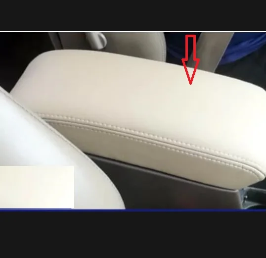 Чехол из микрофибры и кожи для центрального подлокотника Honda Accord 6 го поколения 1999