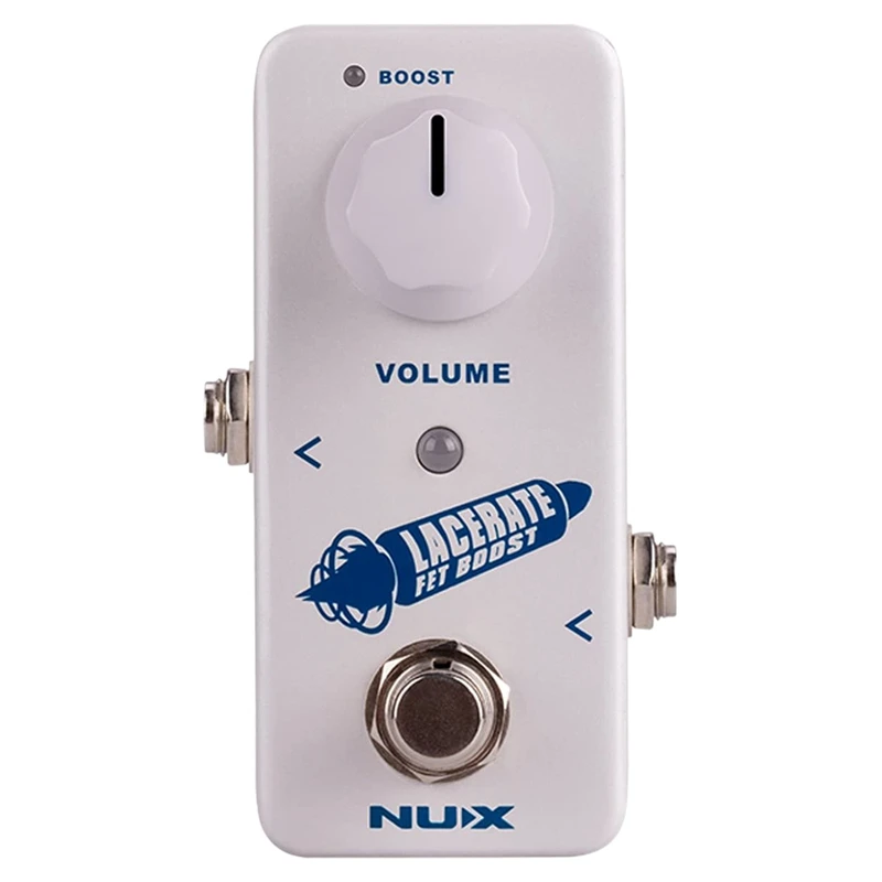 

NUX Lacerate Mini Booster гитарная педаль наддува двойная схема полевых транзисторов очистка и усиление кривошипа истинный байпас или буферный байпас