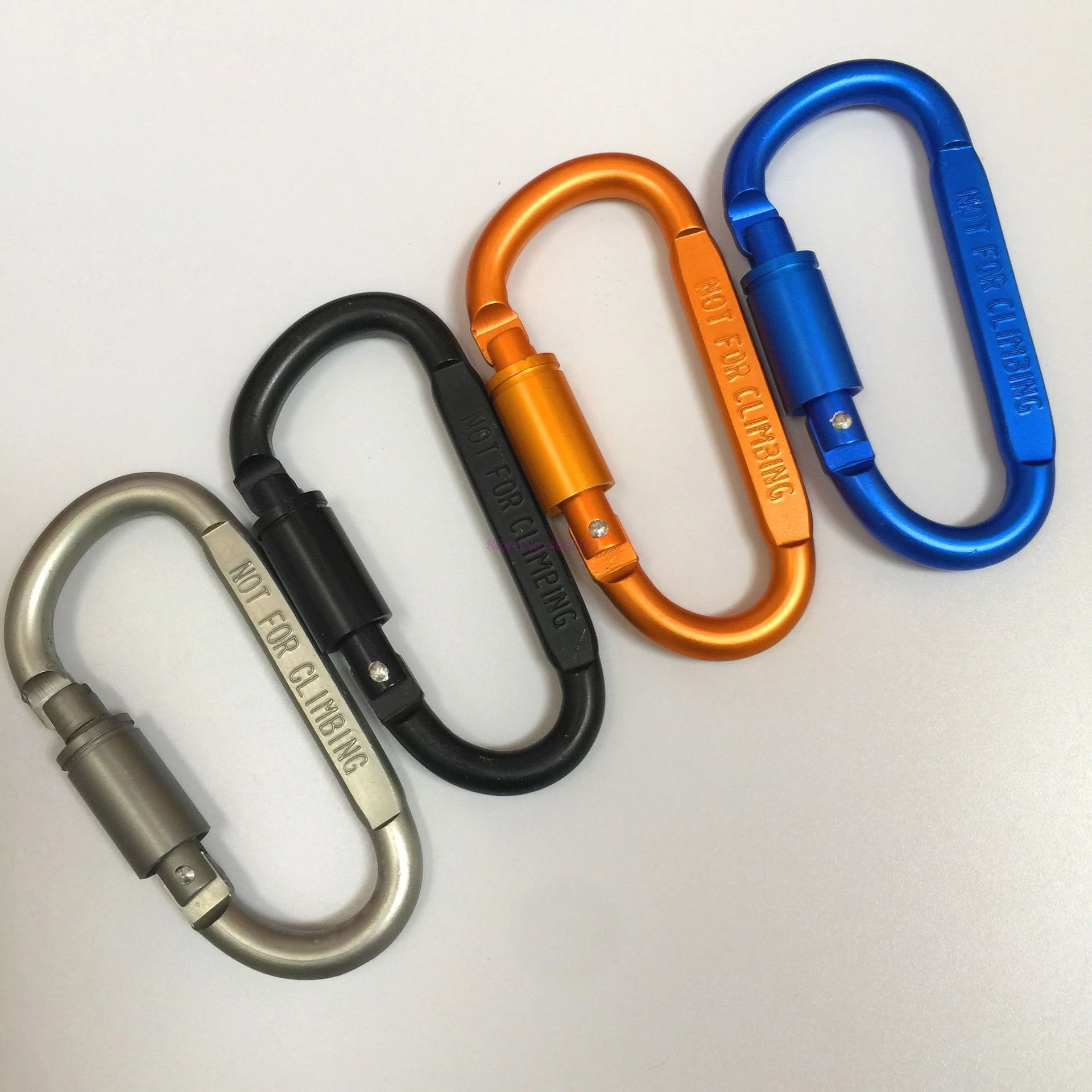 By DHL 250pcs Carabiner Travel Kit Camping Equipment Alloy Aluminum Survival Gear Camp Mountaineering Hook | Спорт и развлечения