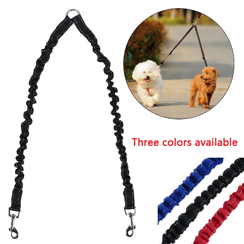 

Uforever Pet Leash 2 Dog Buffer Ropes Double Ended Ropes Durable Wear Resistant Four Season General Pet Supplies