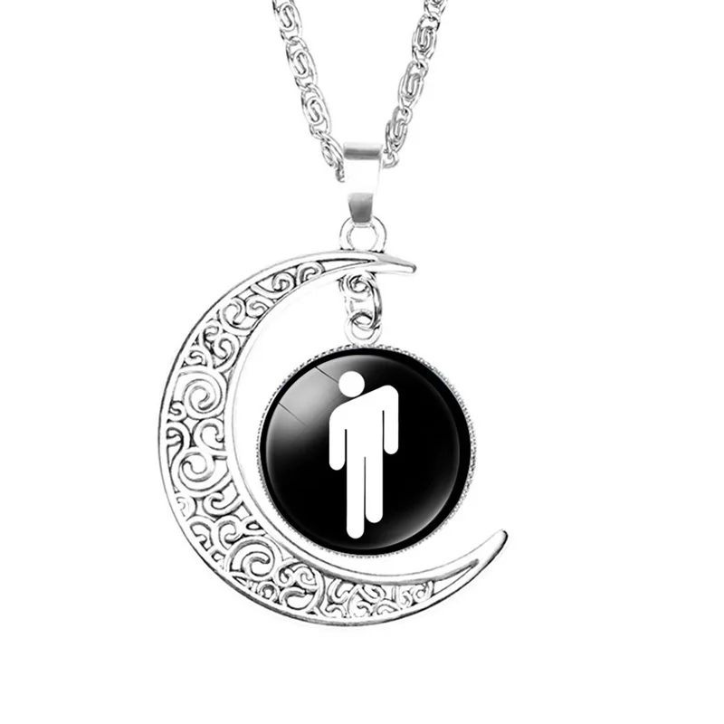 Billie Eilish Popular Necklace Hip-Hop Trendy BAD GUY Do Not Smile At Me Pendant Fans Gift UnisexJewelry Accessorie | Украшения и