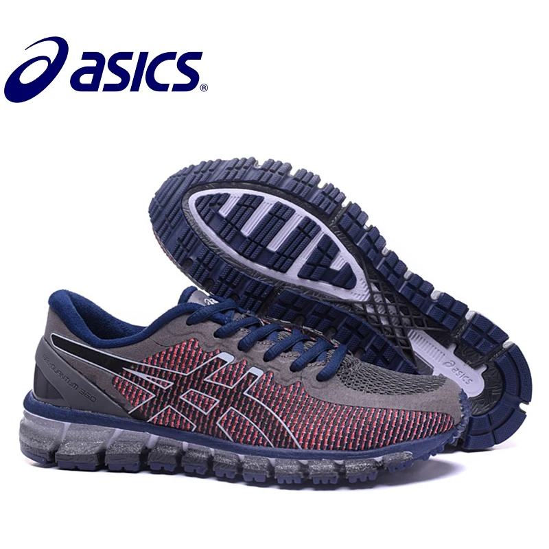 Оригинальное новое поступление Asics Gel-Quantum 360 Мужская обувь дышащая устойчивая обувь для бега уличная теннисная обувь Hongniu