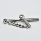 521 шт. GB798 304 нержавеющая сталь кольцо звено болт рыбий глаз скользящий винт M6 M8 M10 M12