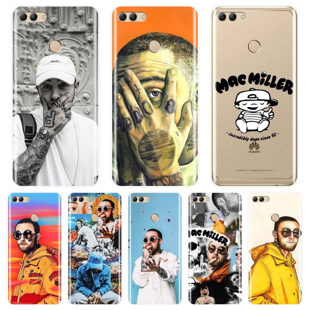 Чехол Macs Miller Rapper для телефона Huawei Y5 Y6 Y7 Prime 2018 Y9 2019 мягкий силиконовый чехол