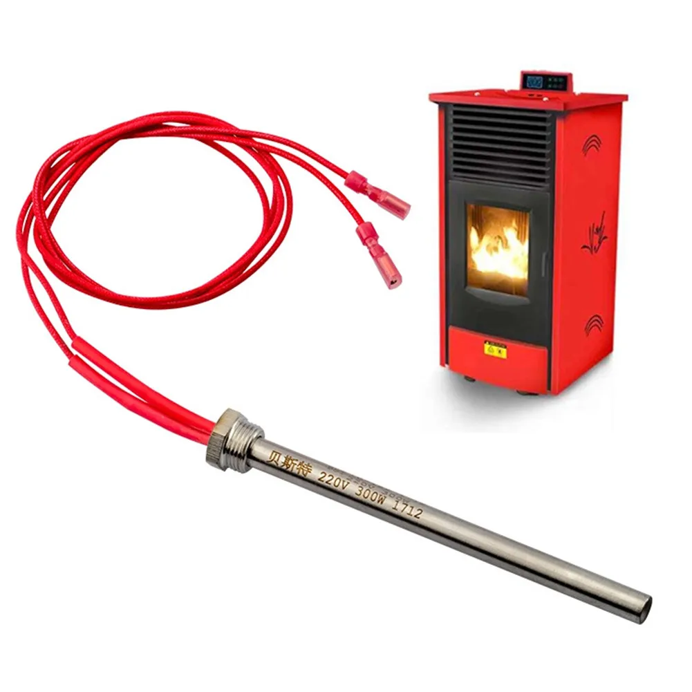 350W 220V Lgniter Hot Rod Wood Pellet Heating Tube Fireplace