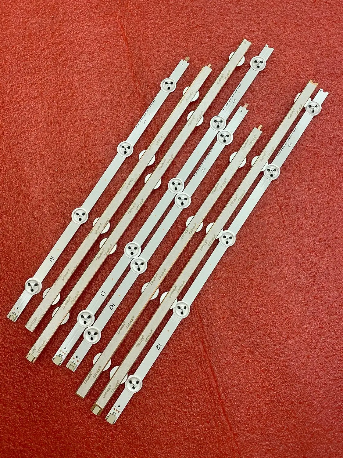 5 комплектов = 40 шт. светодиодных лент для подсветки TOSHIBA 42L6453DB 42PFH5209 42PFT6309 6916l 1455B 1456B