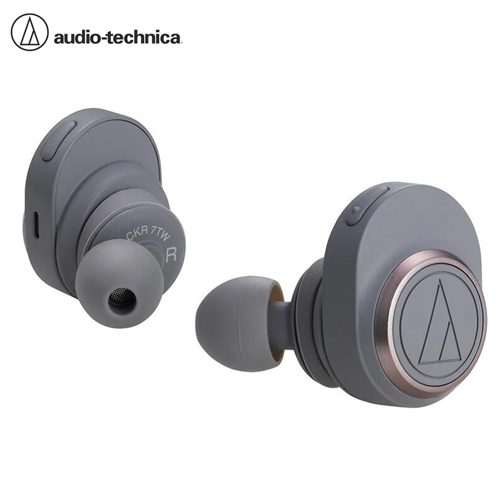 

Беспроводные наушники Audio Technica ATH-CKR7TW Ture с глубокими басами, Bluetooth 5,0, спортивные TWS-наушники, высокоточная гарнитура с сенсорным управлением