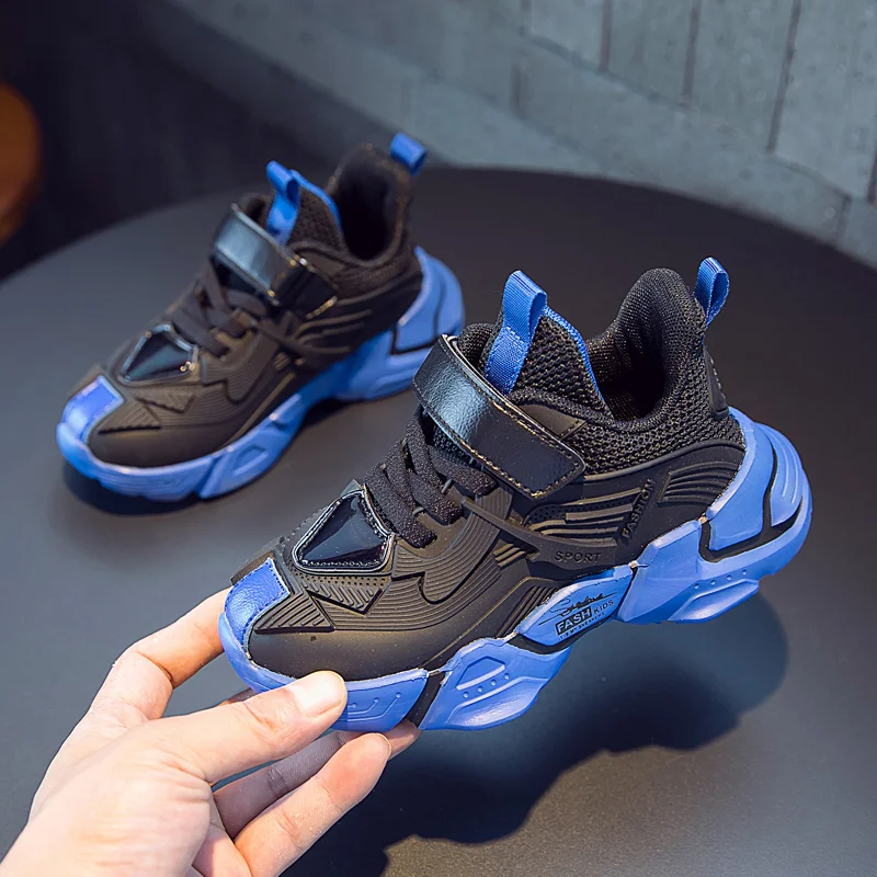 

2021 New Children's Sneakers Breathable Non-Slip Platform Boy Casual Shoes Chaussures Enfants Pour Support Dropshipping