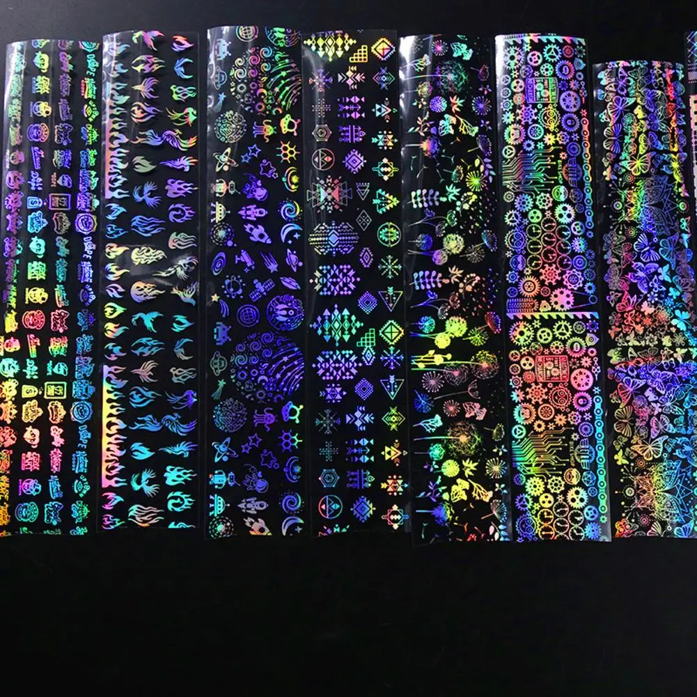 10 шт. декоративные наклейки для ногтей 4 х20 см |