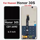 ЖК-дисплей 6,5 дюйма для Huawei Honor 30 s, CDY-AN90 дюйма, сенсорный экран, дигитайзер в сборе, экран 6,5 дюйма для Honor 30 s