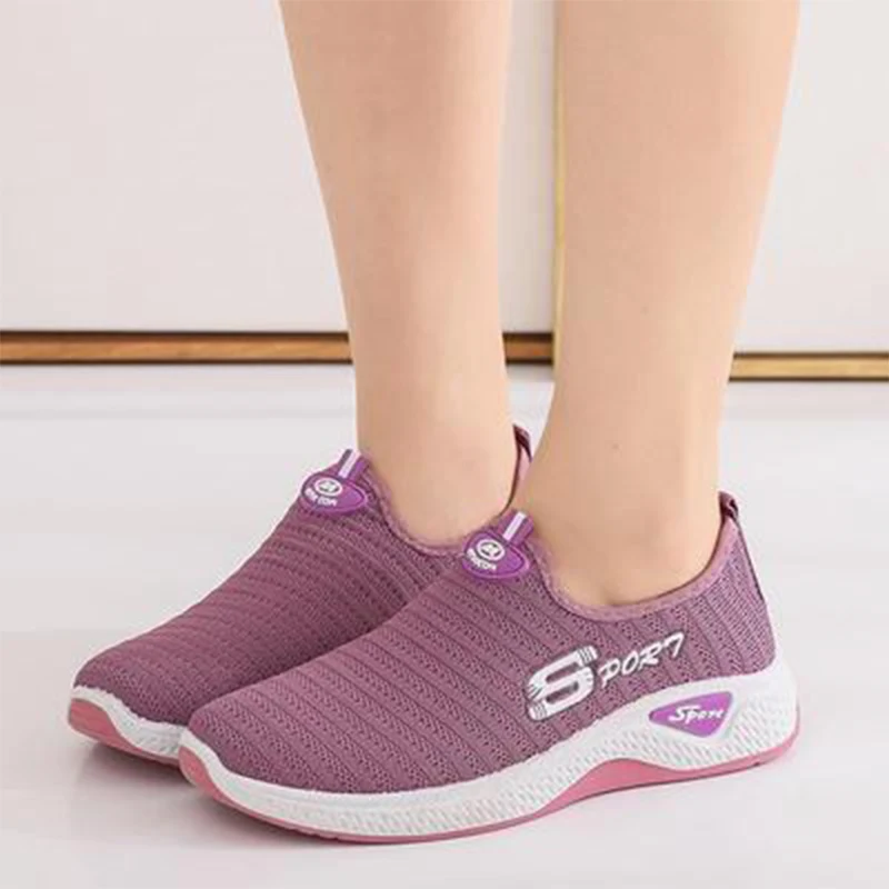 

Lightweight Womens Shoes Casual Sports Shoes Womens Soft-soled Comfortable Running Shoes Ladies Sneakers