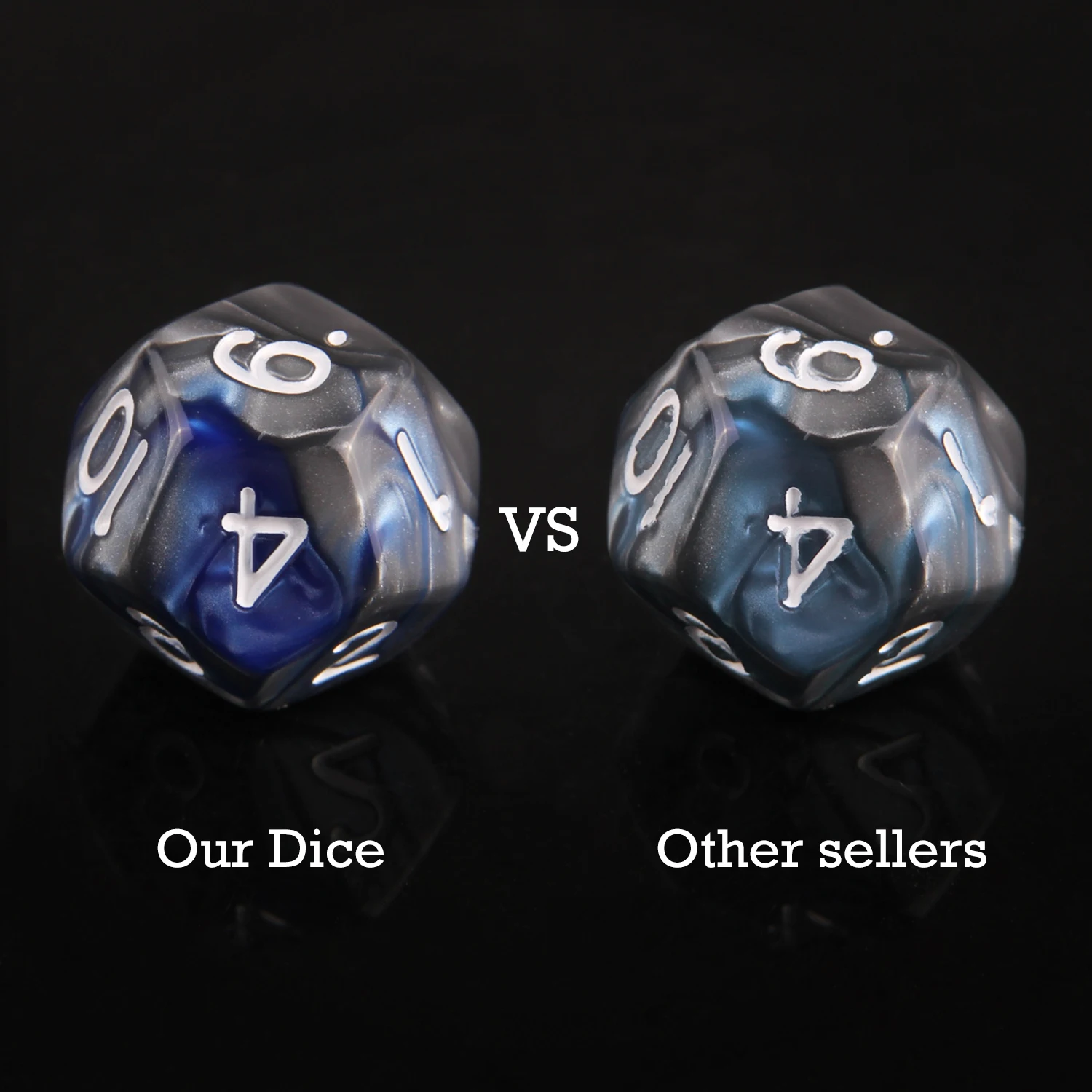 7 компл 49 шт. смешанные Цвет набор Игральный костей многогранные кубики Стильная