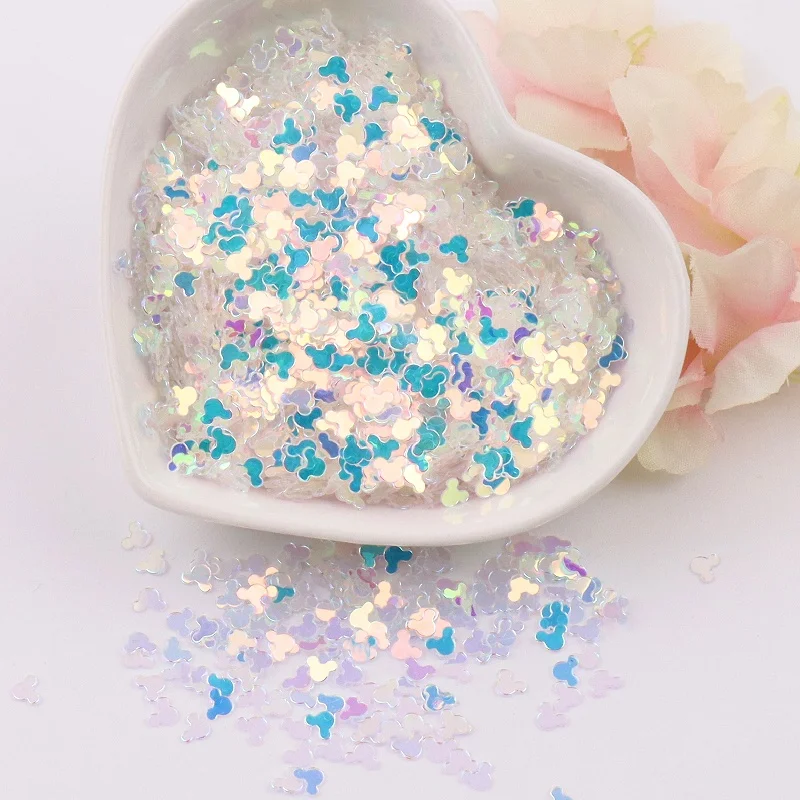 4 мм обезьяны блестками пайетками смешанный мгновенной проявки Macaroon Цвета