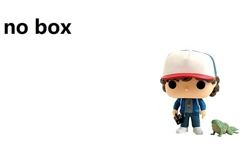 no box 593 FUNKO POP GODZILLA stranger things фигурка игрушки Коллекция Модель Виниловая фигурка Коллекционная модель с коробкой - Color: no box 593