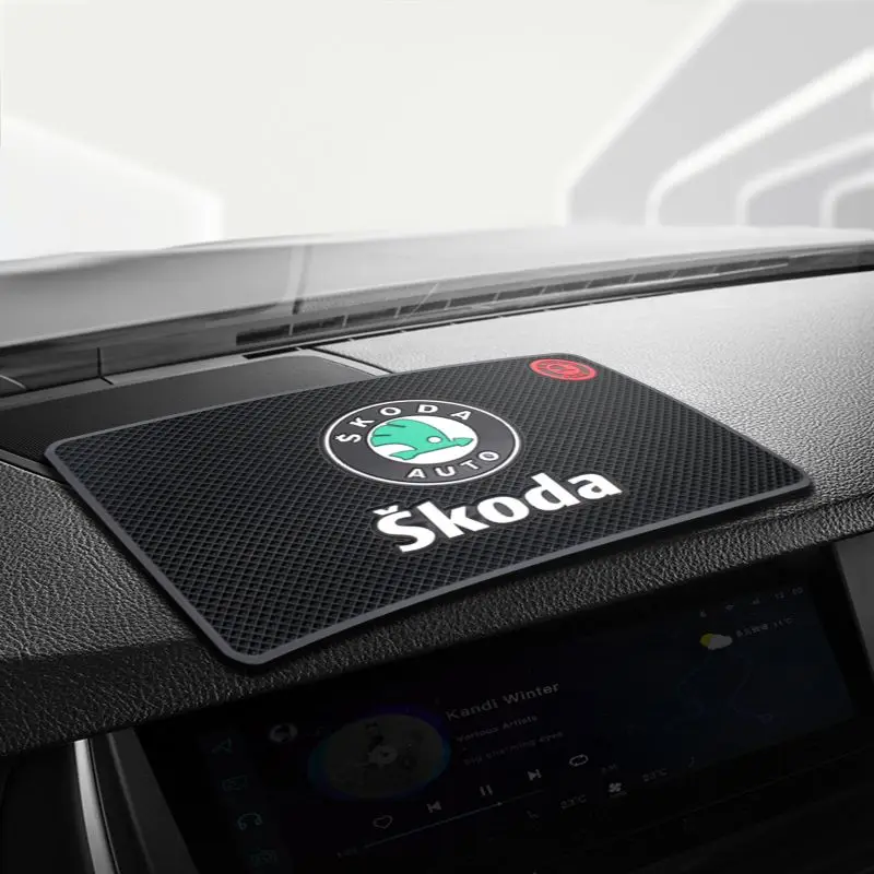 1 шт. водонепроницаемые нескользящие накладки на приборную панель с логотипом