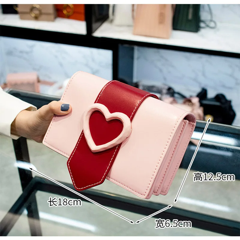 

2020 new hot sale ck limited female bag Korean version of the Chinese Valentine's Day limited Valentine's Day love shoulder bag