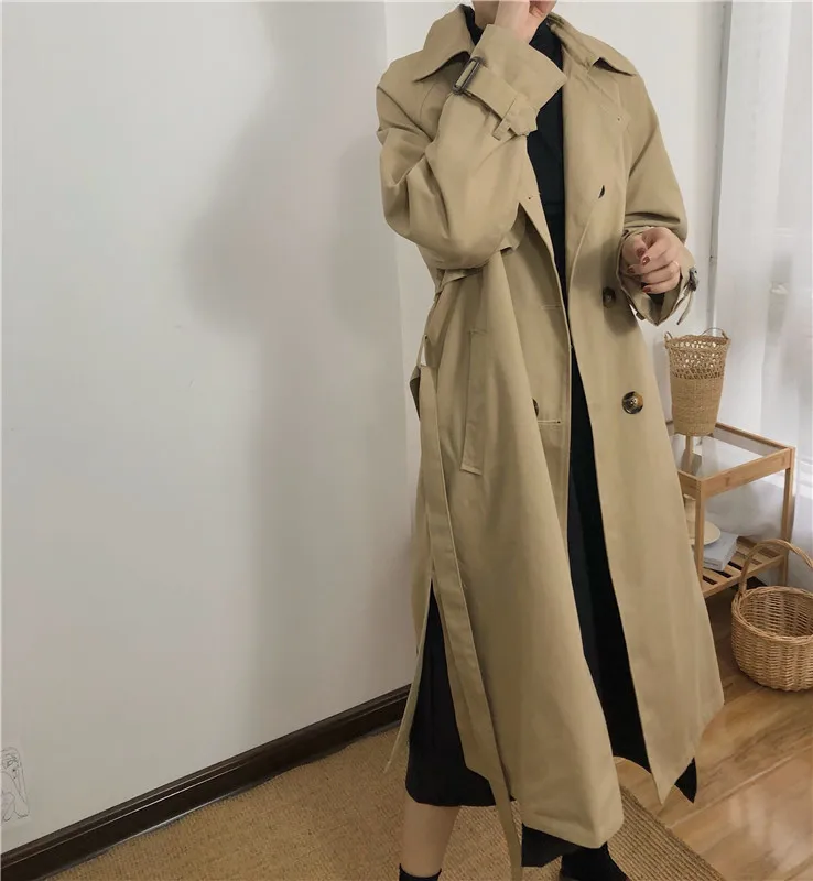 

2021 New Women Trench Cheap wholesale autumn winter Hot selling women's fashion casual Ladies work wear nice Coats