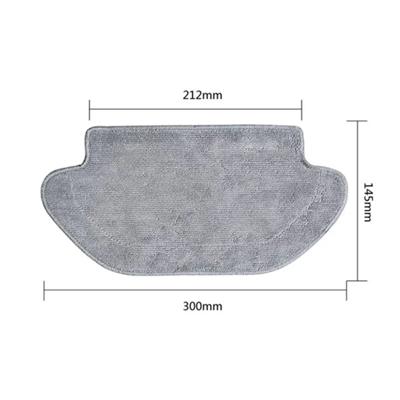 

Replacement Rags HEPA Filter Roller Brush for Viomi V2 PRO V3 SE V-RVCLM26B for Mijia STYTJ02YM Parts Replacement Parts