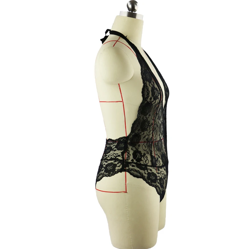 LSTRY 2021 Новое горячее сексуальное черное нижнее белье Тедди кружевное женское с