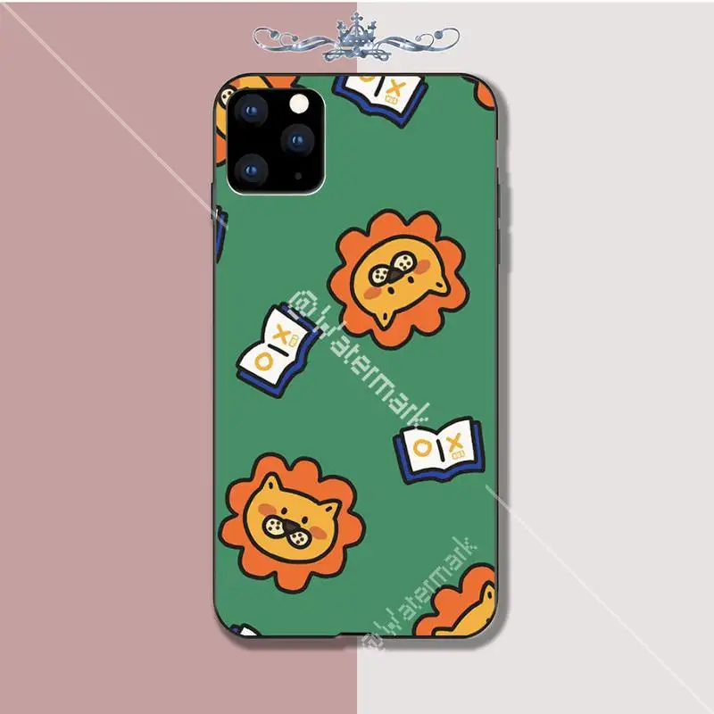 Силиконовый чехол с милыми животными для девочек телефона iphone 5s se 2020 6 6s 7 8 plus x xs max