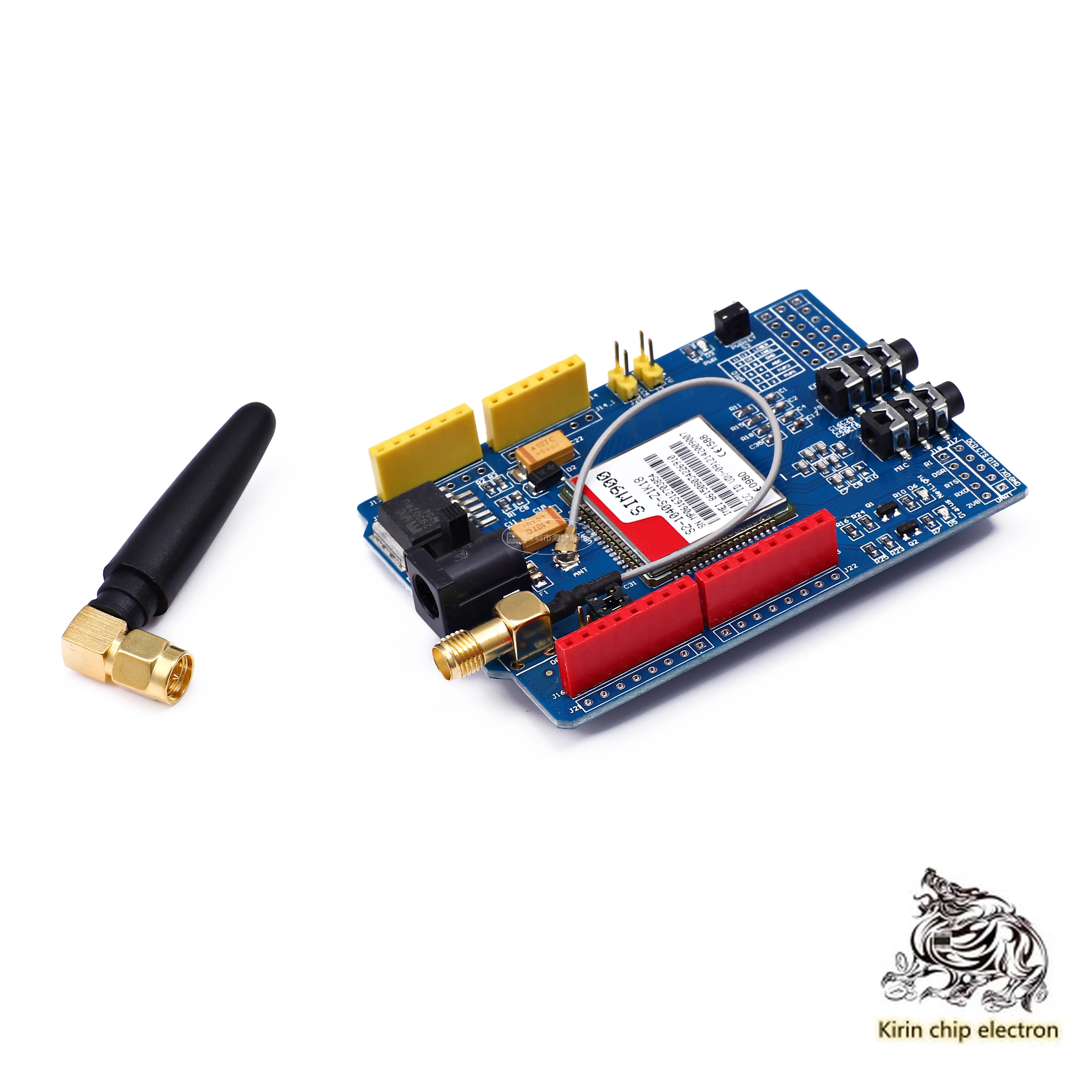 Модуль sim900 2 шт./лот 4 частотная макетная плата GSM GPRS SMS беспроводные данные через