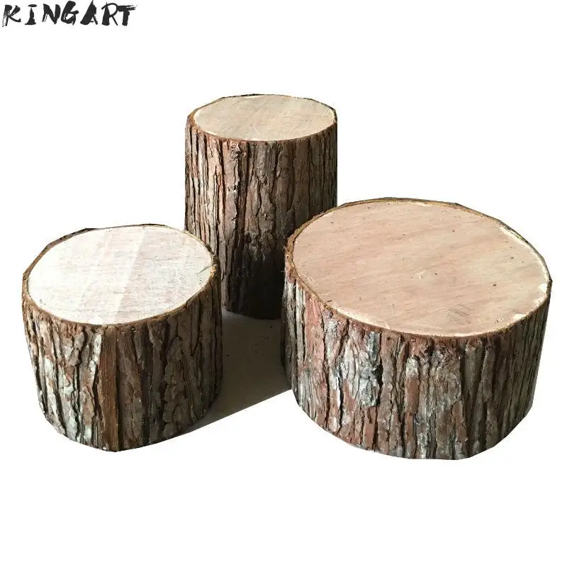 Ретро Барный стул для фотосессии пихта дерево пень барный деревянный