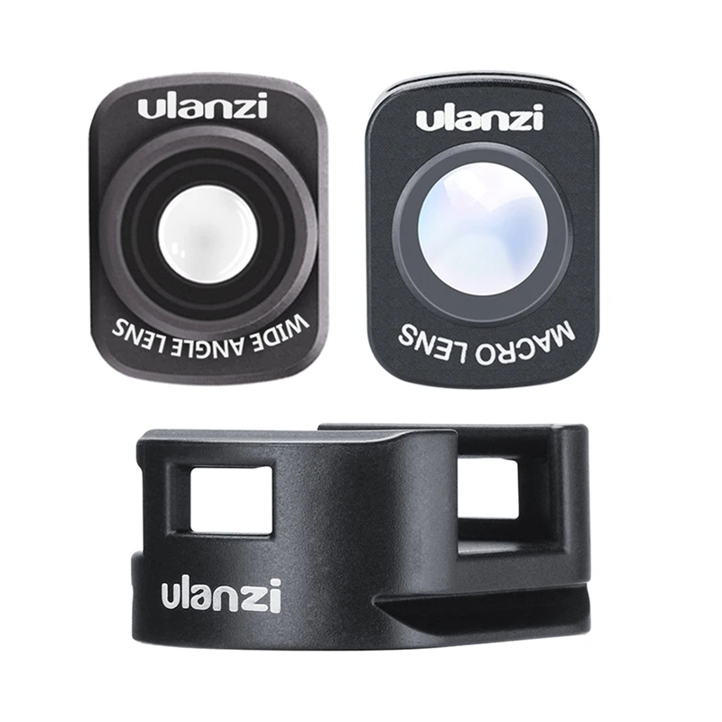 Ulanzi 1 комплект Op-5 Op-6 Широкоугольный макро объектив для Dji Osmo Pocket 10X Hd 4K карданный