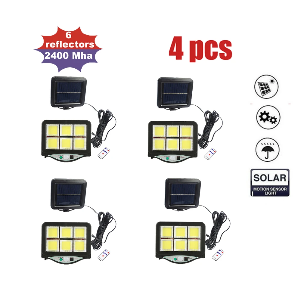 

Newest Solar Power Street Light 120/100LED PIR Motion Sensor Lamps Outdoor Street Waterproof Wall Lights Garden Security Lamp re