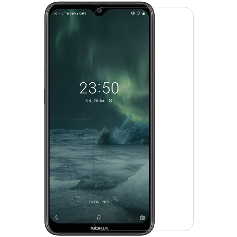 Закаленное стекло для Nokia 7 2 Оригинальная защита экрана NILLKIN Amazing 9H нано