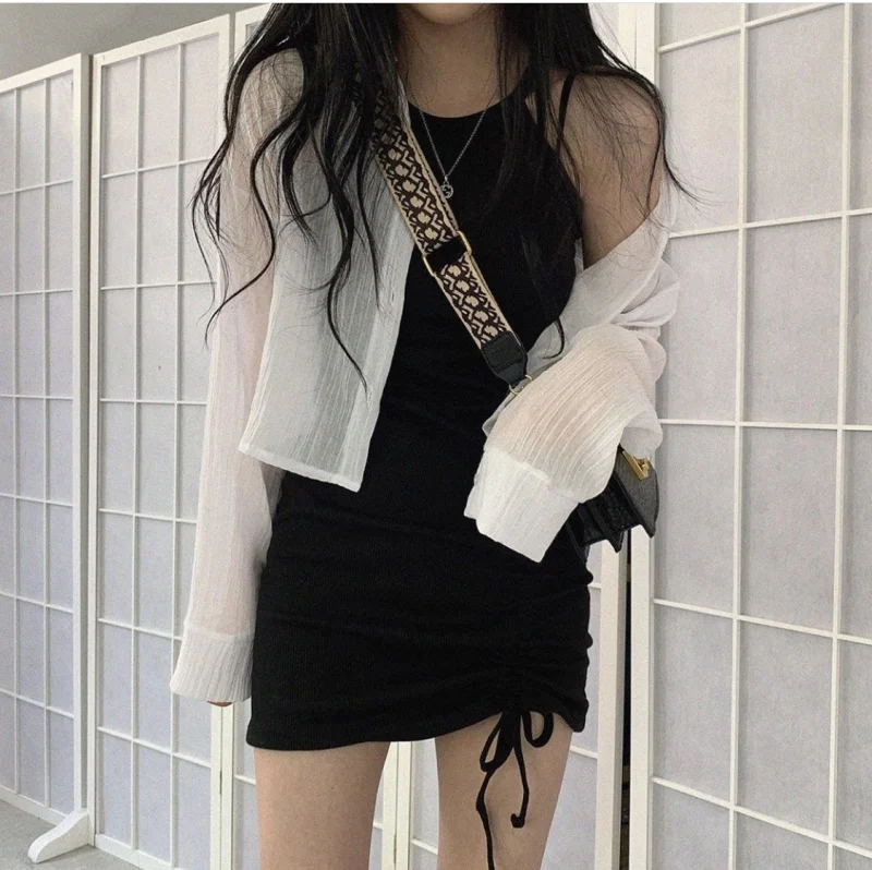

CMAZ Dresses For Women Summer 2021 Korean Style