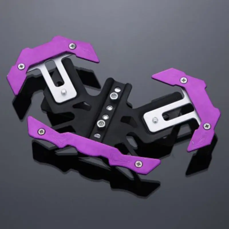 Универсальный держатель для номерного знака из алюминиевого сплава 1 шт. рамка