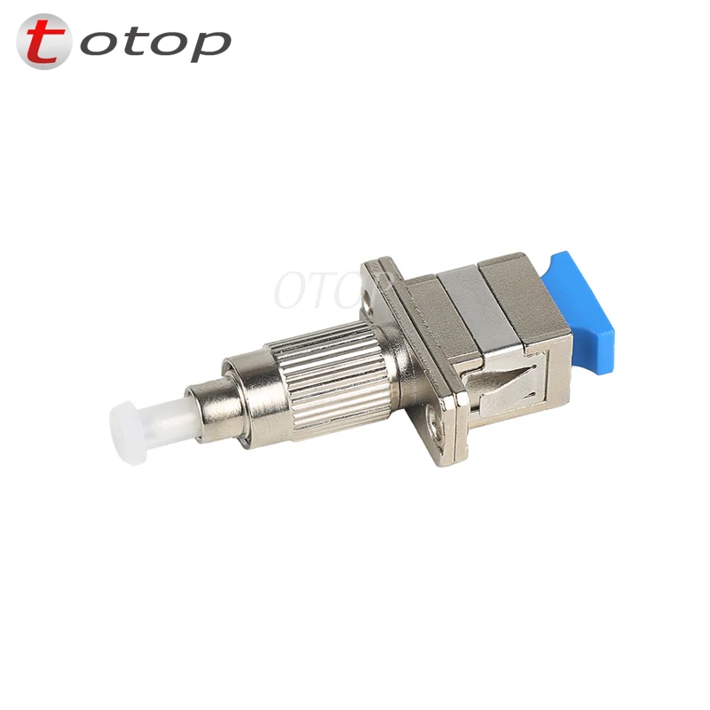 50PCS SC-FC Fiber Optic transfer connector Connector FC male SC female fiber connector FTTH single mode