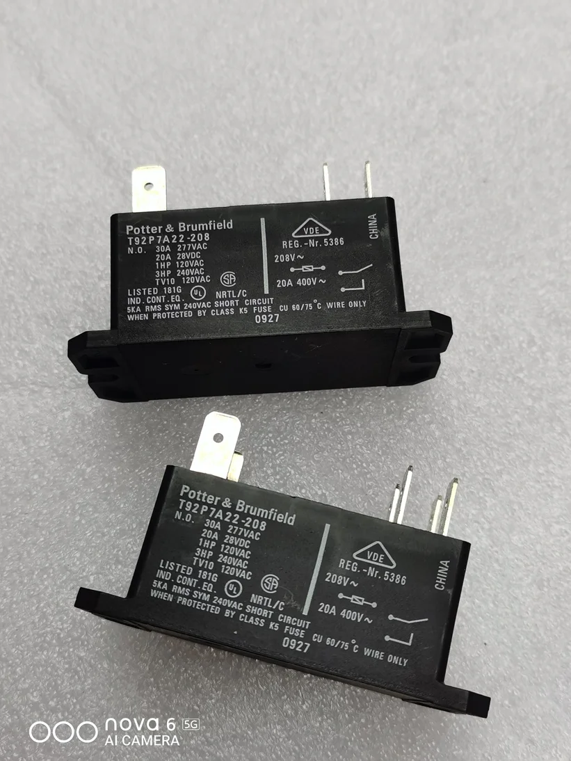 T92P7A22-120 T92P7A22-277 T92P7A22-208 T92P7A22-240 Мощность реле 30A 277VAC 6 контактов | Обустройство дома