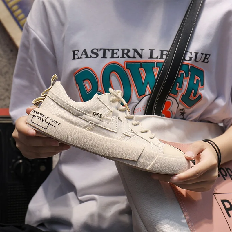 Женская обувь 2019 г. новая холщовая кеды с защитой от дикого гуся|Катание на