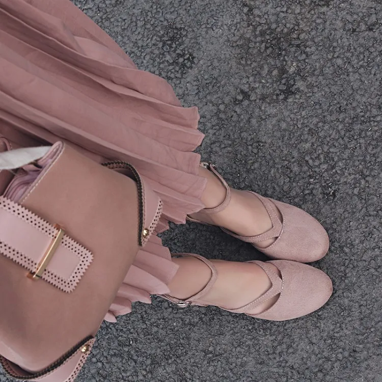 Женская обувь на высоком каблуке большого размера Женские туфли-лодочки Тонкие