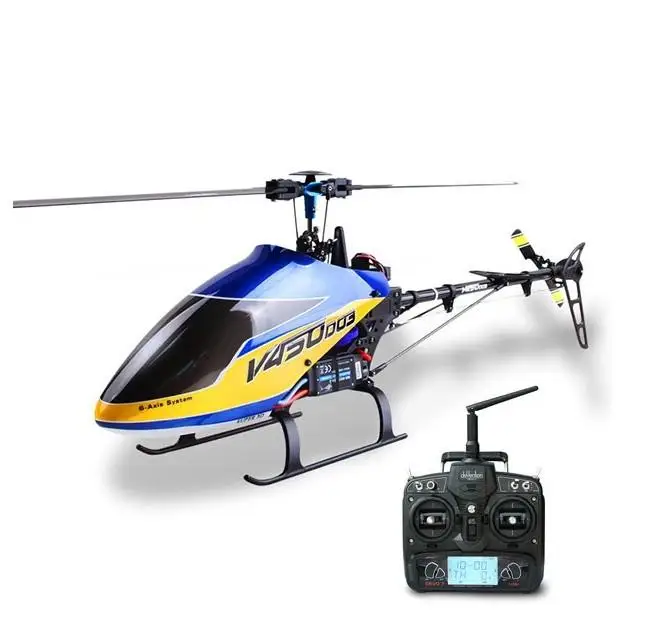 

Walkera V450D03 Generation II 2.4G 6CH 6-Axis Gyro Brushless RC Helicopter RTF With Devo 7