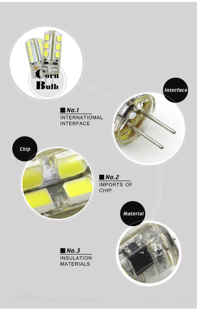 3W 5 Вт, 9 Вт, 12 Вт, 15 Вт 21 SMD3014 G4 светодиодный светильник AC/DC 12 V/AC 220V силиконовые лампы 24/48/64/104/152 светодиодный s заменить 20 Вт-100 W галогенные лампы светильник