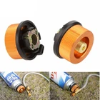 Переходник для газового бака, для кемпинга, пеших походов, пикника, коннектор, переходник для газовой печи, картридж, аксессуар, 2021