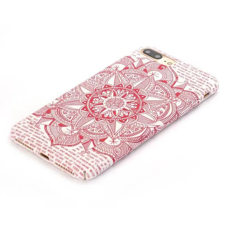 Case For iphone 6 6s 6/7/8 plus X Painted Granite Marble Stone Texture Printed flower HARD Back Cover Phone 7 | Мобильные телефоны