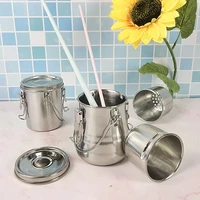 oil painting brush washing bucket wash pen barrel stainless steel brush washer for school stationery art supplies