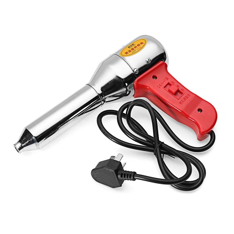 

500W Plastic Welding Torch Soldering Hot Air Gun With Core Voltage 220V-240V Adjustable Temperature 40-450 Celsius Heat Gun