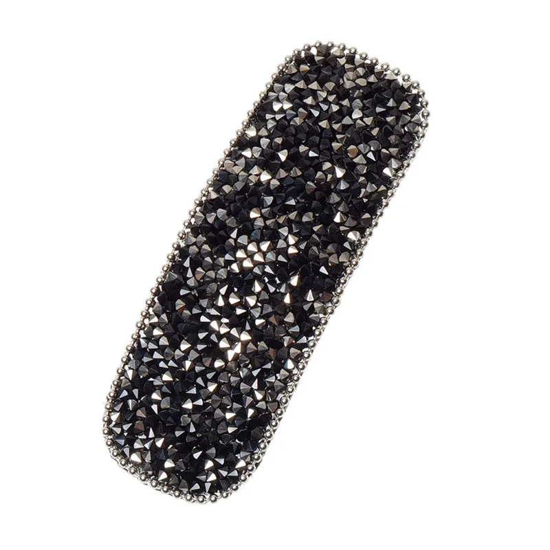 Заколки Стразы с кристаллами для женщин аксессуары волос Простые Модные